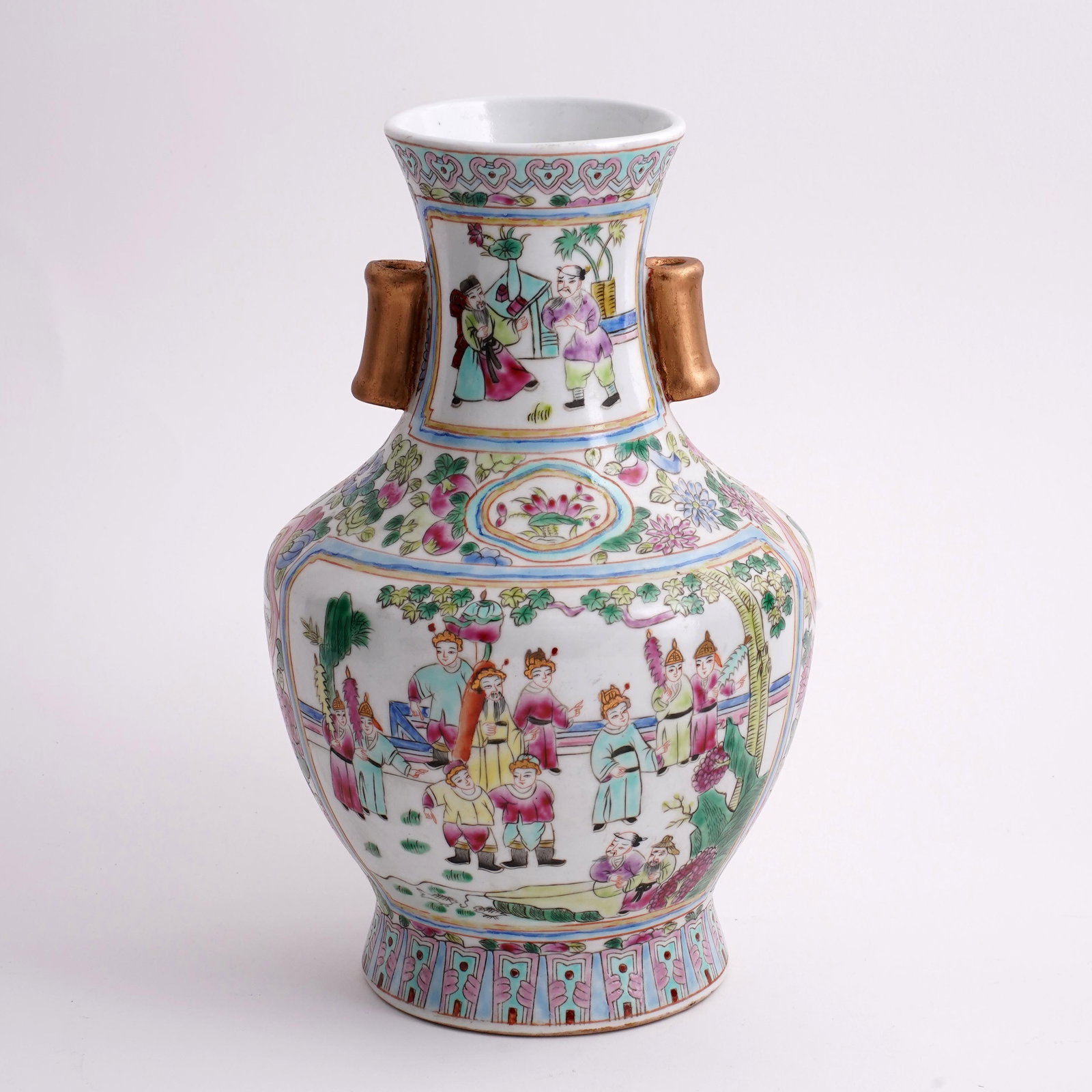 Chinese Famille Rose Porcelain Vase (1 of 3)