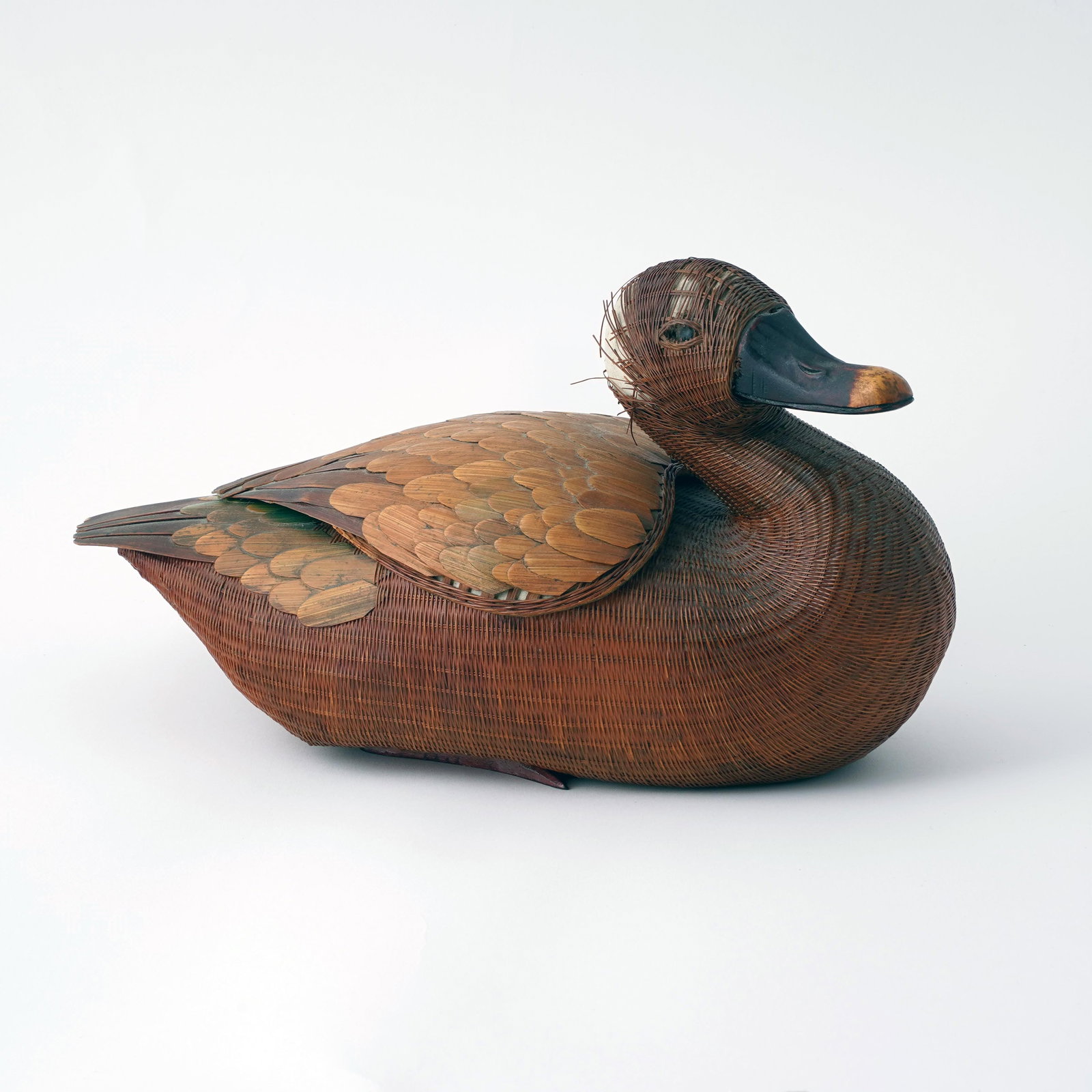 Chinese Woven Duck-Form Basket (1 of 5)