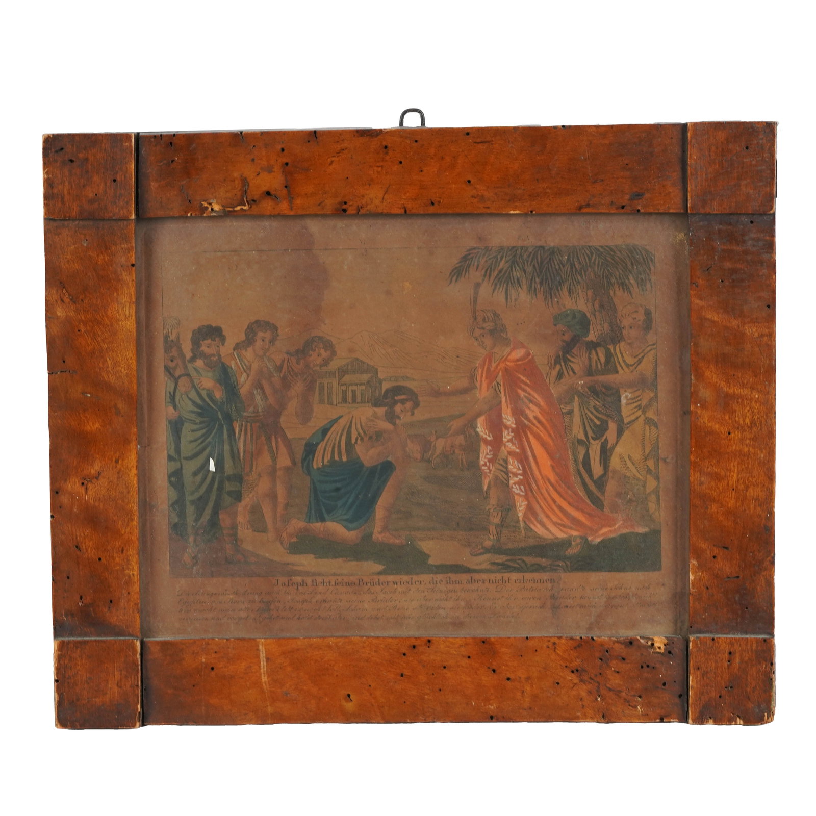 Framed Biblical Print, Joseph and His Brothers (1 of 4)