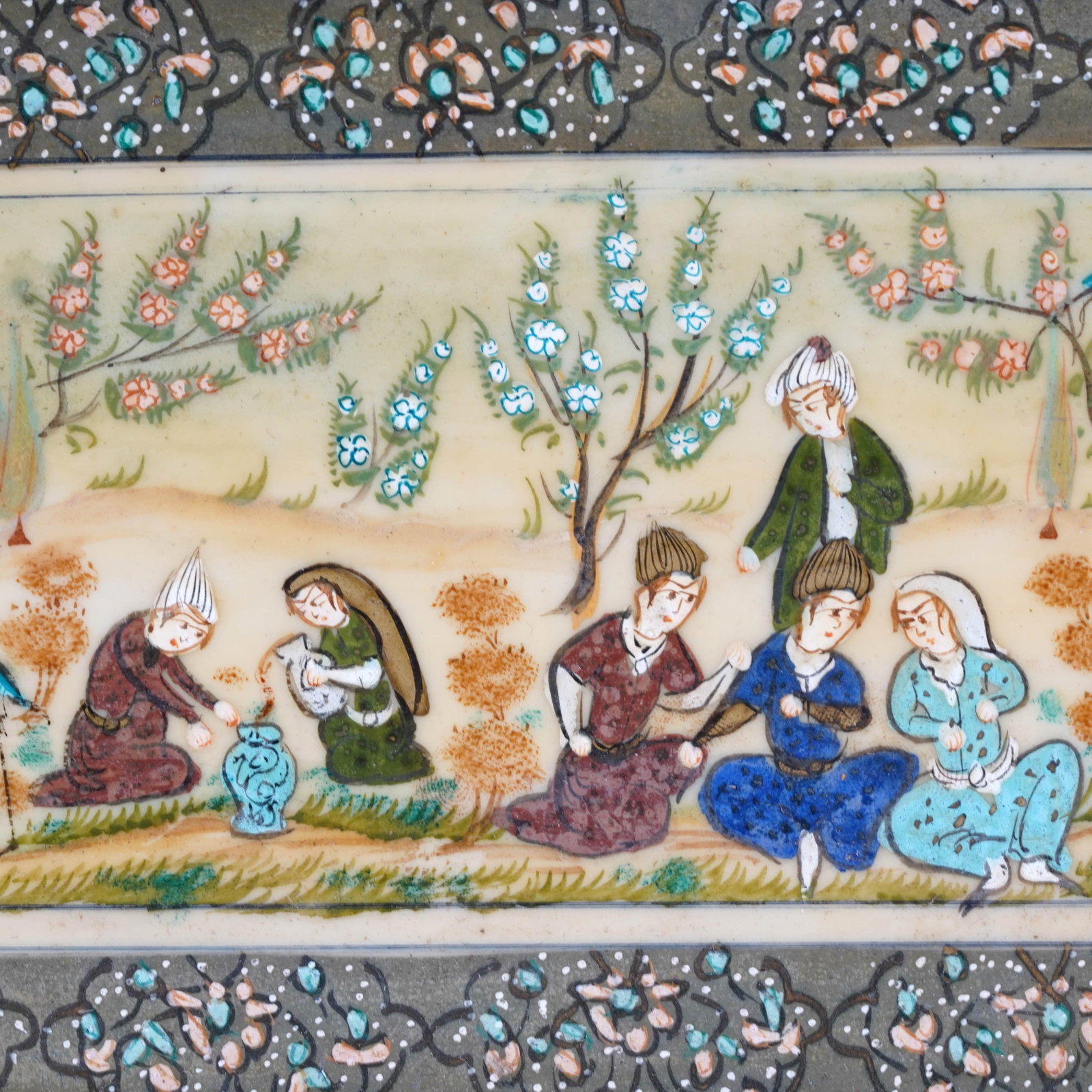 Persian Miniature Painted Panel - 2