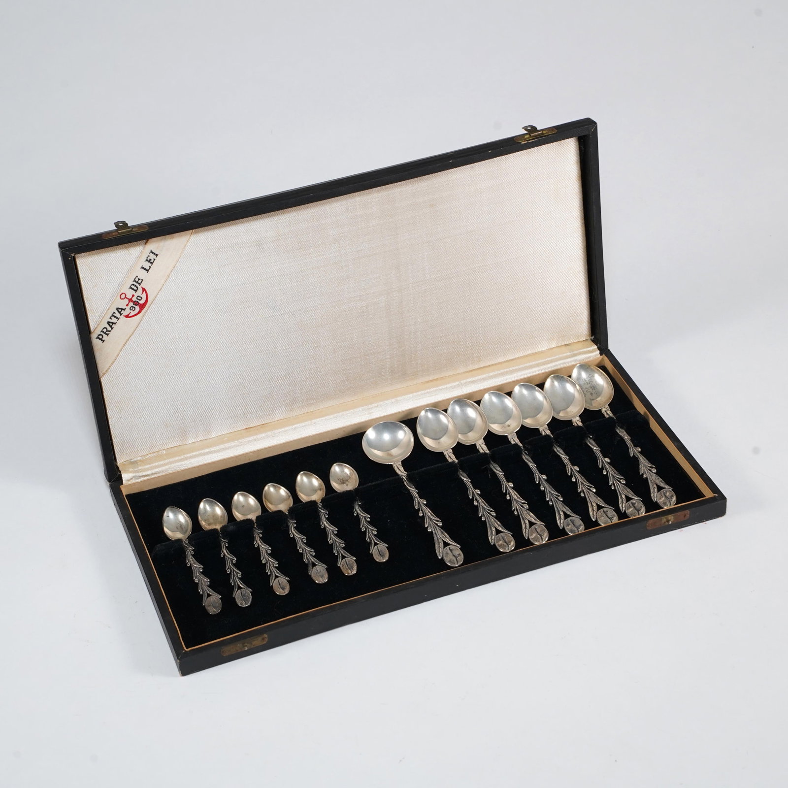 Portuguese Silver Spoon Set (1 of 3)