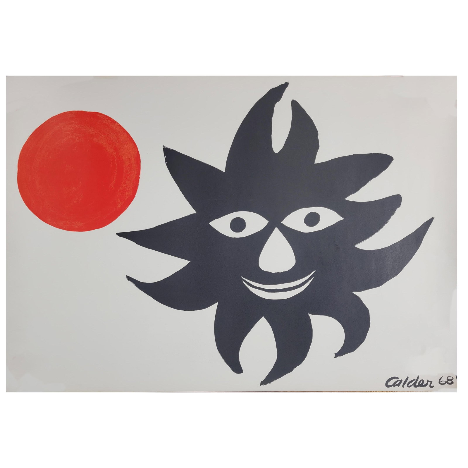 Alexander Calder, Sun Face (1 of 2)