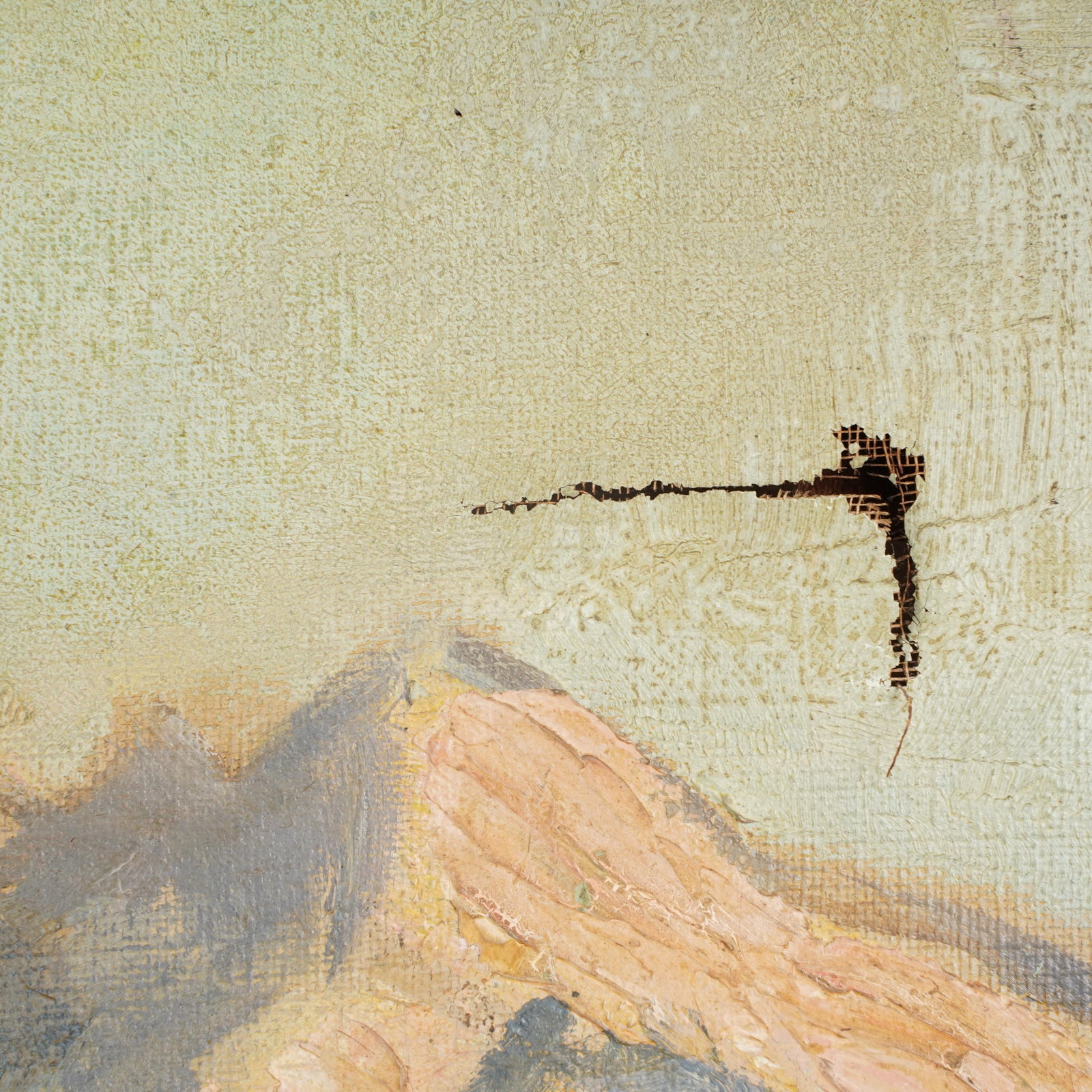 Winter Mountain Landscape Painting - 3