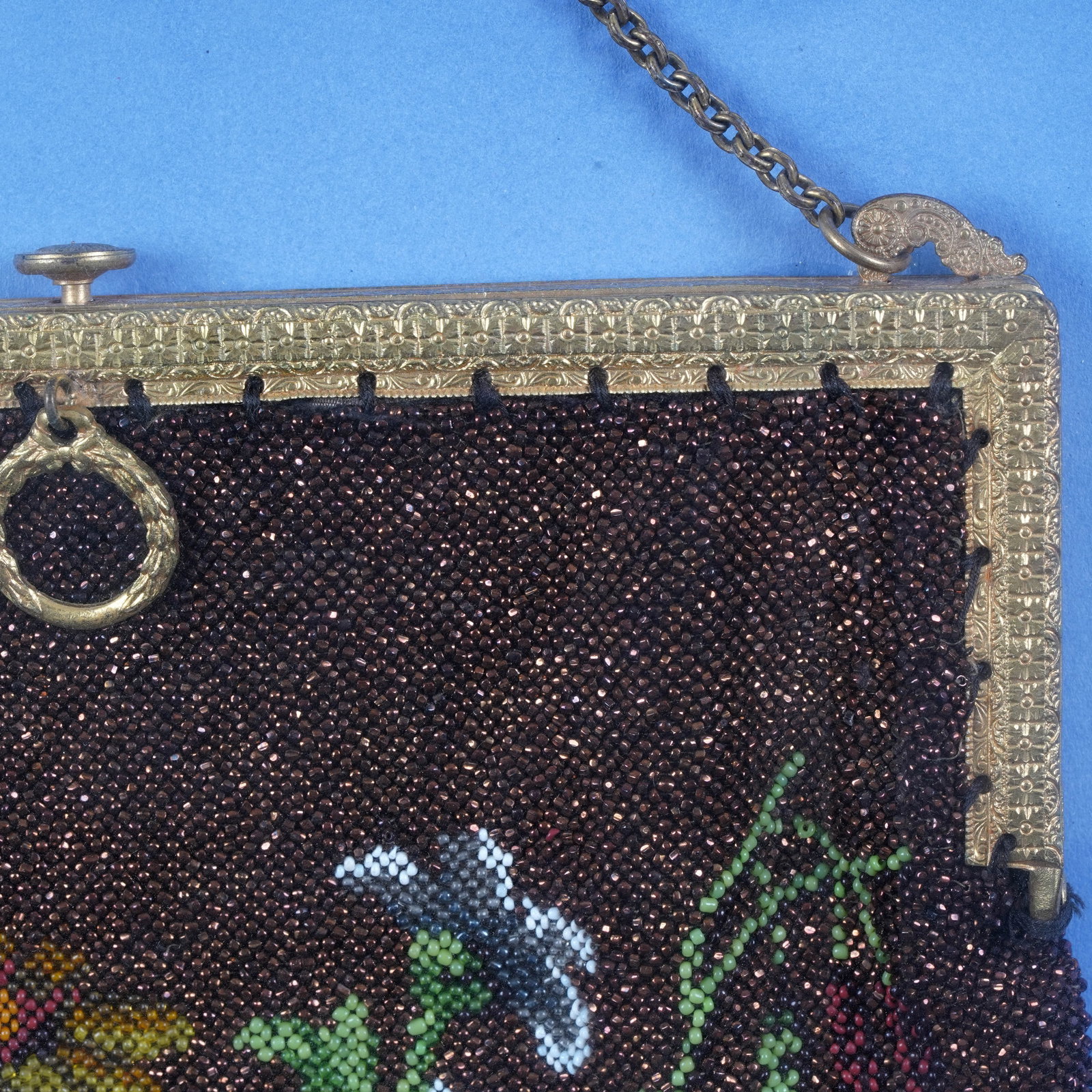 Framed Beaded Evening Bag - 3