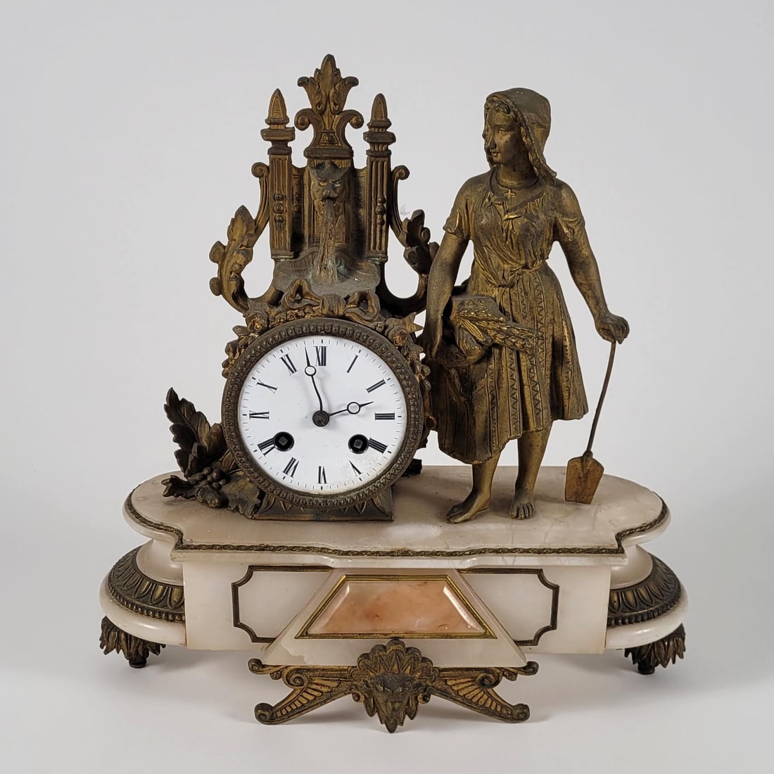 French Figural Mantel Clock (1 of 3)