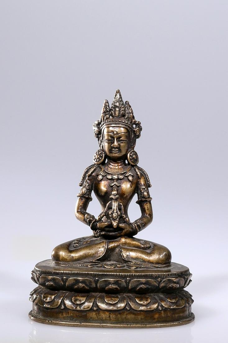 SEATED AMITAYUS , BUDDHA OF ETERNAL LIFE (1 of 7)