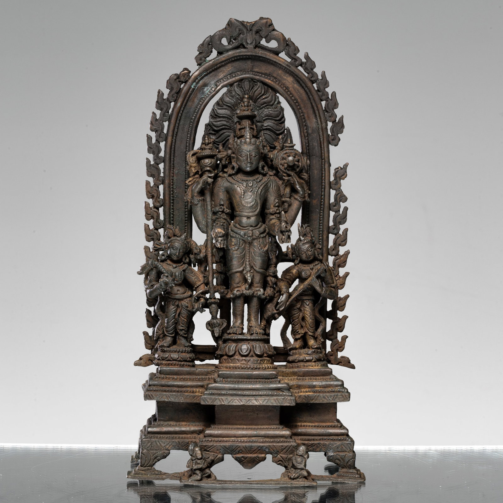 STANDING BRONZE VISHNU 12TH CENTURY PALA DYNASTY (1 of 9)