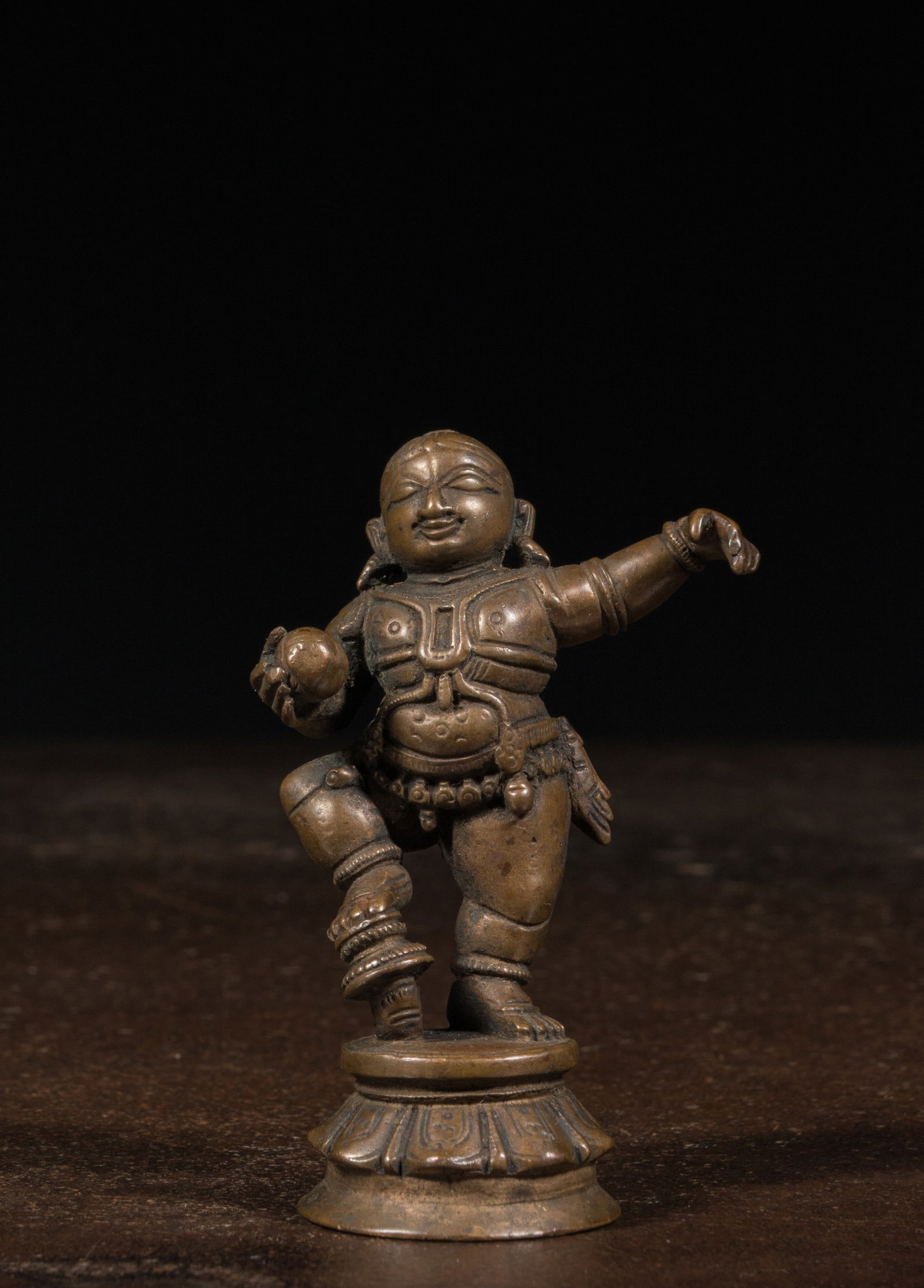 DANCING KRISHNA BRONZE INDIA 18TH CENTURY (1 of 6)