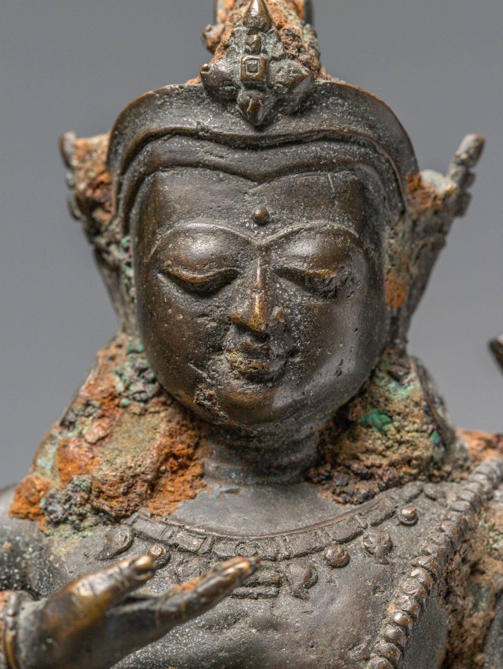 A BRONZE BODHISATTVA, JAVA, 12TH CENTURY - 6