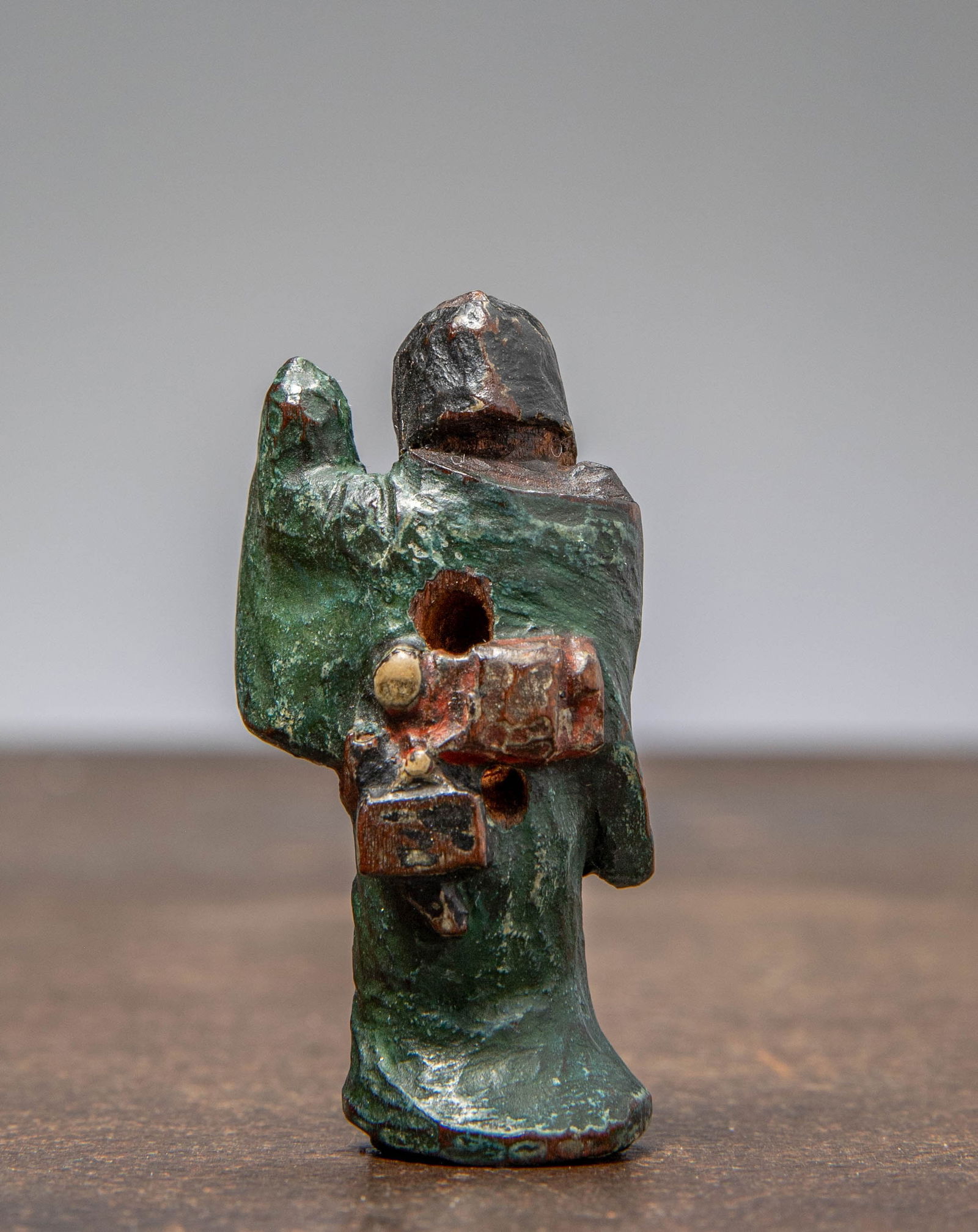 (R) POLYCHROME CARVED NETSUKE - 3