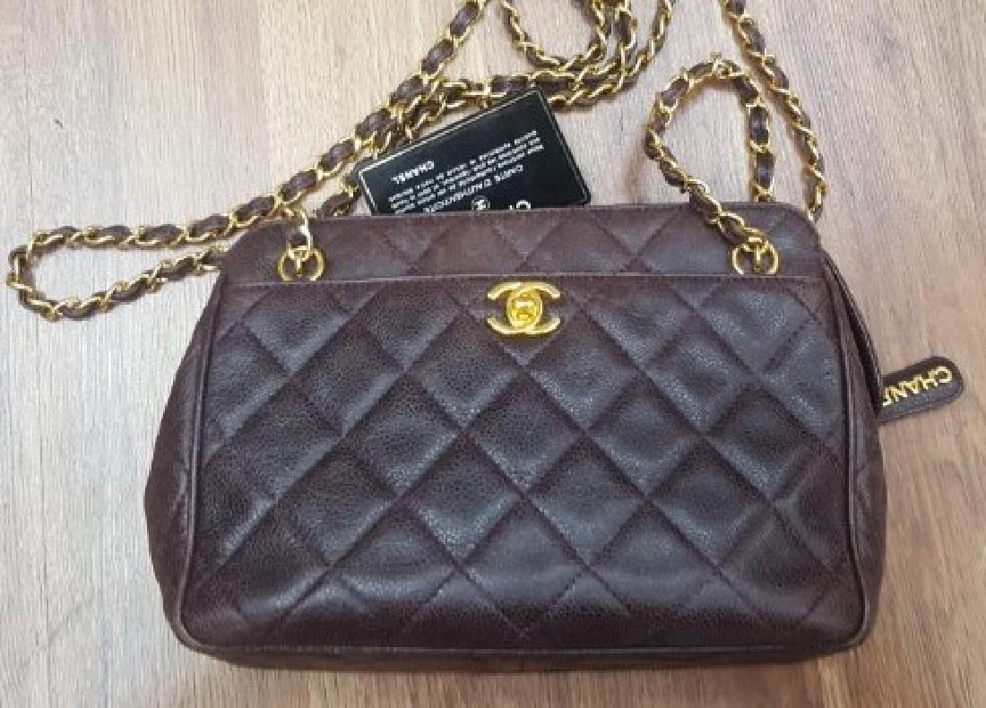 Vintage Chanel Handbag w. Card (1 of 4)