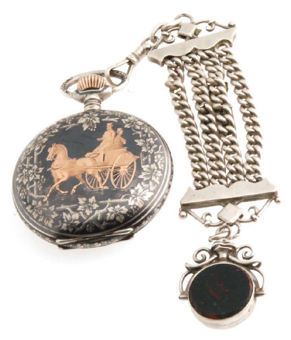 Antique Gold & Silver Pocket Watch (1 of 5)