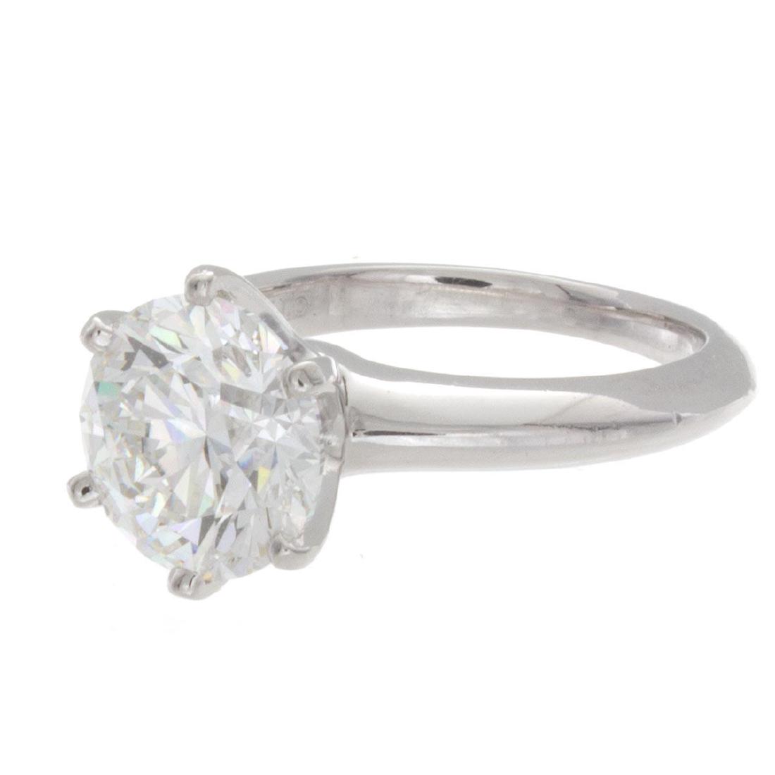 TIFFANY & CO PLATINUM DIAMOND ENGAGEMENT RING (1 of 3)