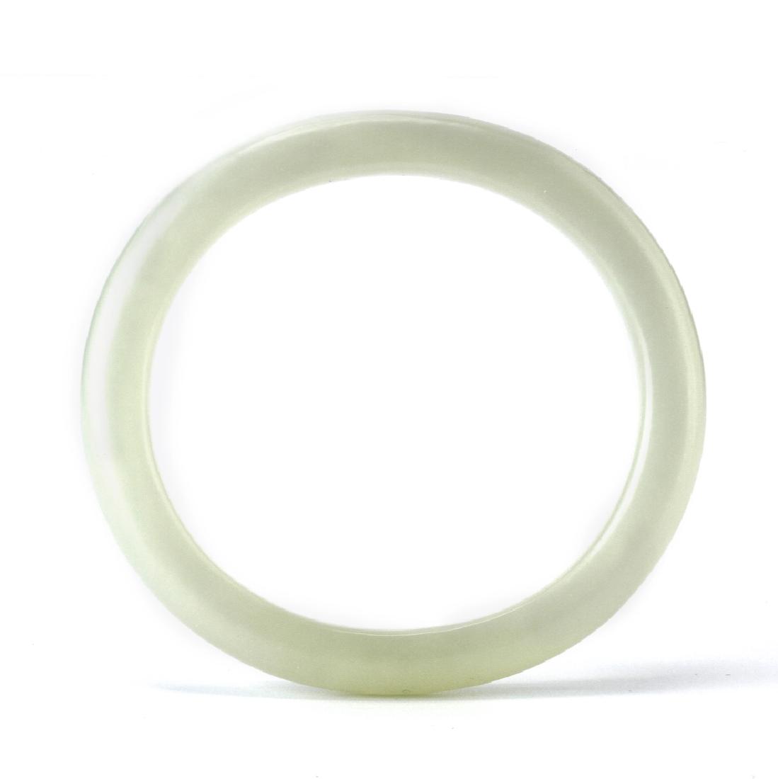 Pale Celadon Jade Bangle (1 of 4)
