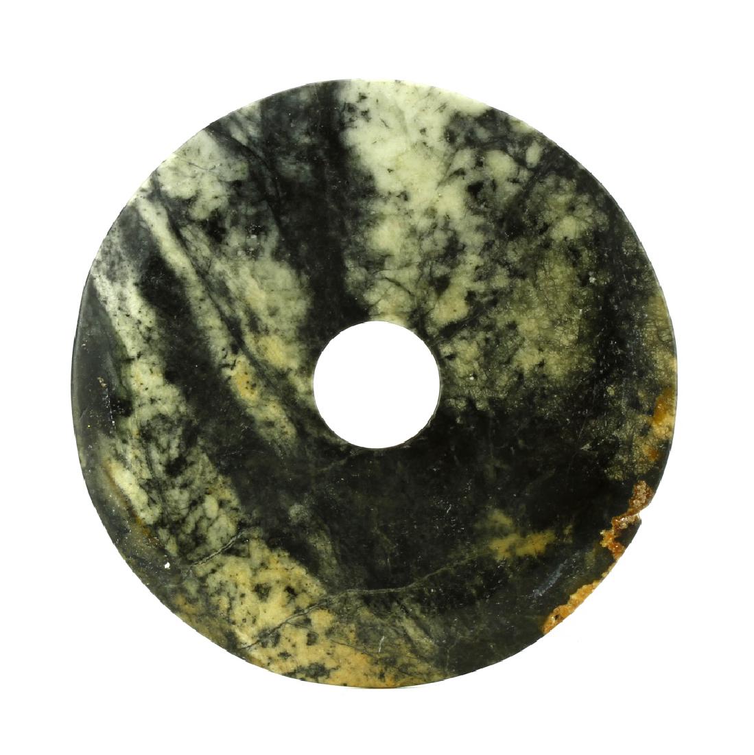 Green and White Jade Disc (Bi) (1 of 6)
