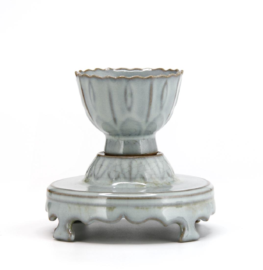 Rare Guan-Type Cup and Cupstand (1 of 10)