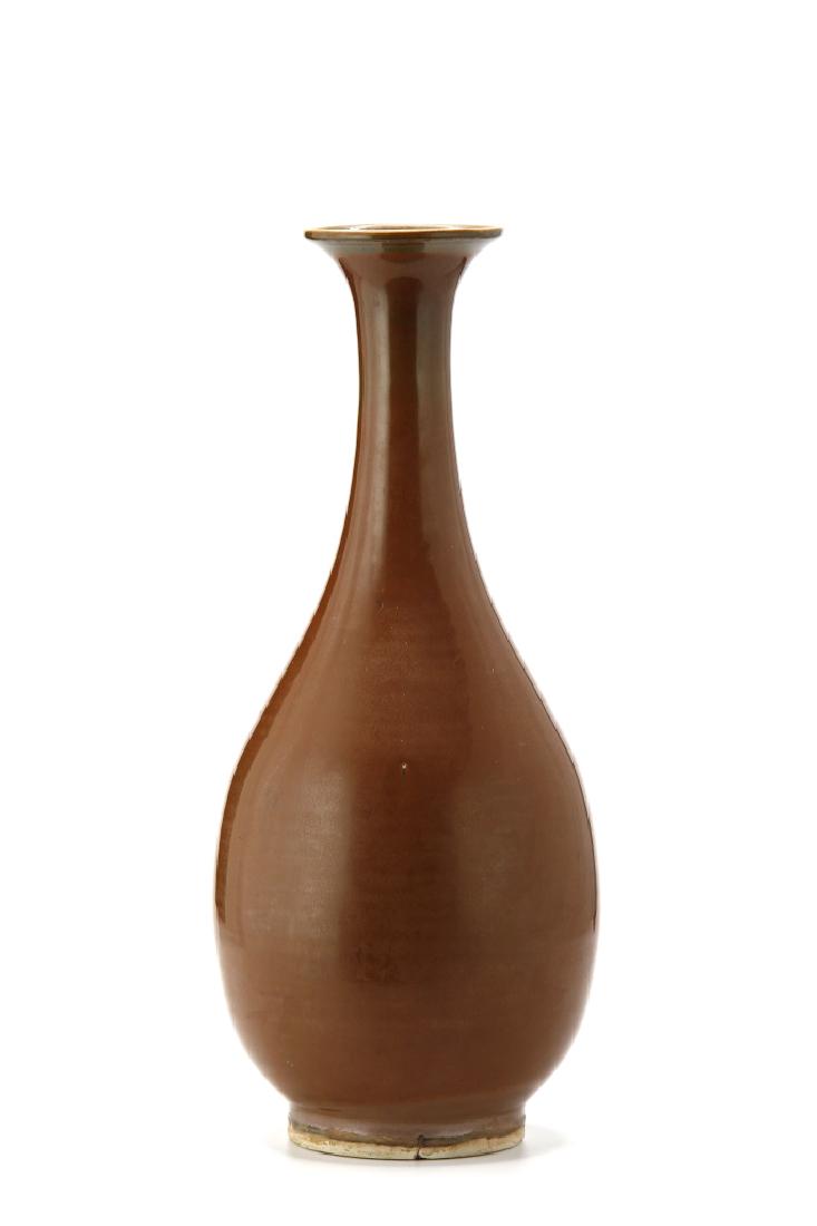 Chinese Persimmon Glazed Ting Vase (1 of 12)