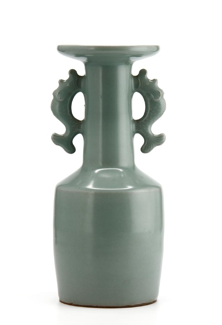 Rare Lungchuan Celadon Kinuta Vase (1 of 12)