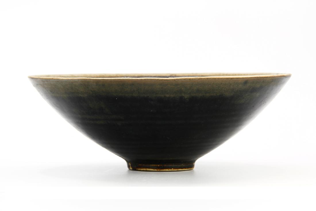 Rare Large Black Ting Ware Conical Bowl (1 of 12)