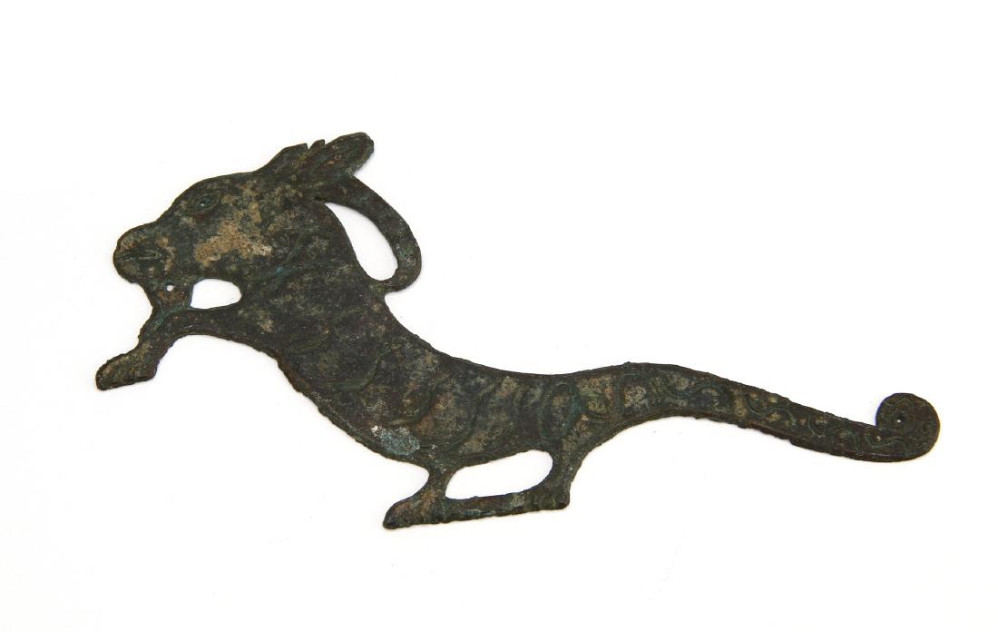 Rare Bronze Ram Ornament (1 of 3)