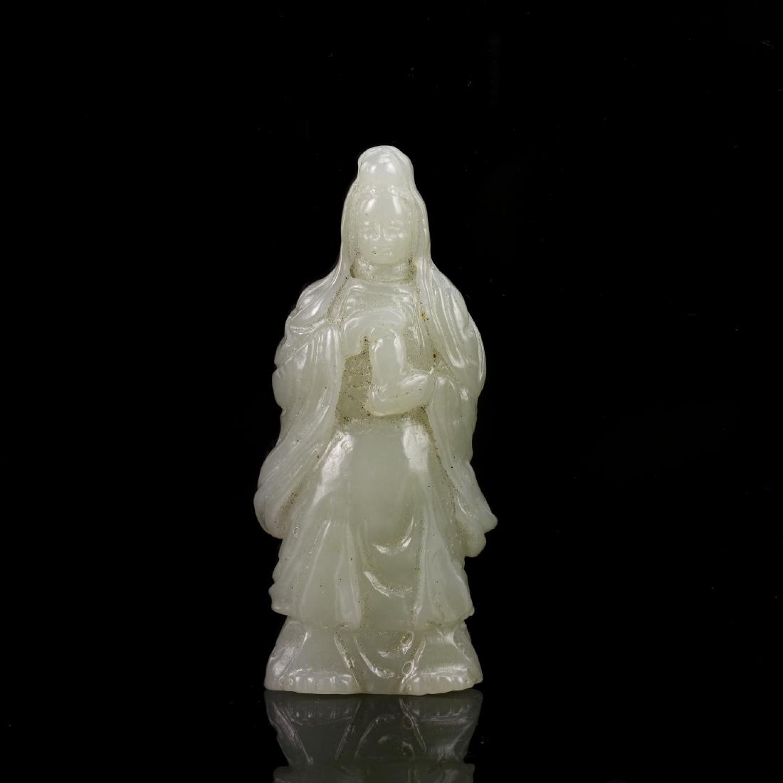 Jade Guan Yin Ornament (1 of 4)