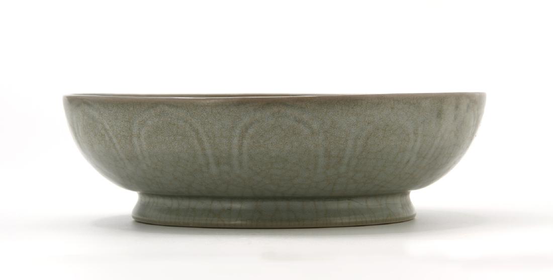 Rare Crackle Glazed Celadon Dragon Brushwasher (1 of 12)