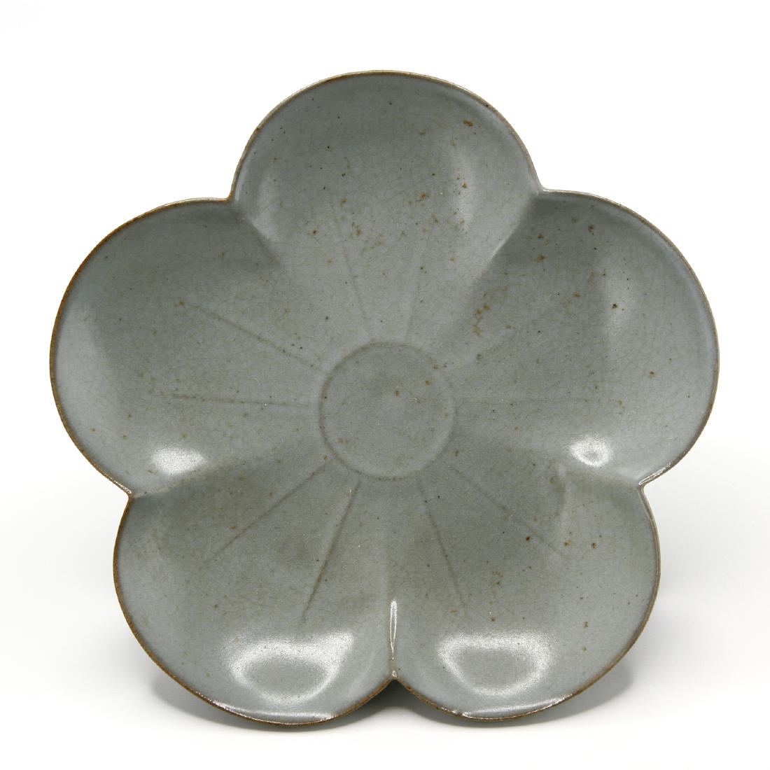 Rare Guan-Type Plum Floral Dish (1 of 9)