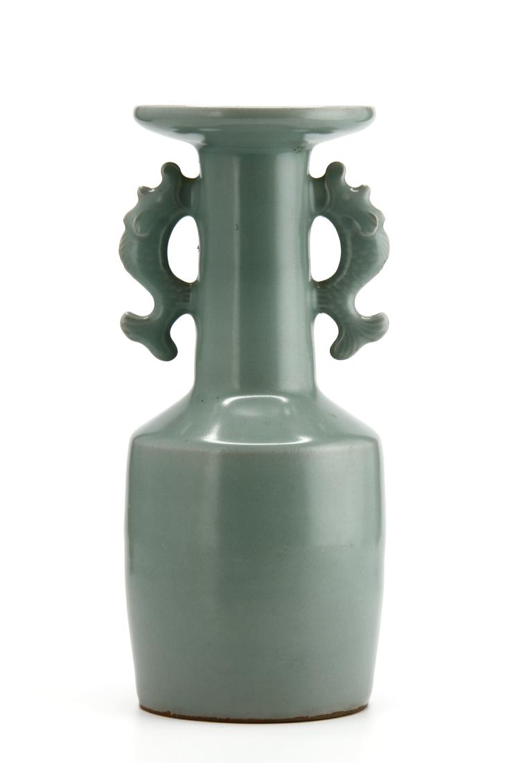 Rare Lungchuan Celadon Kinuta Vase (1 of 11)