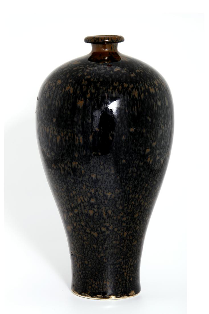 Rare Ting-Type 'Partridge Feather' Glazed Meiping (1 of 7)