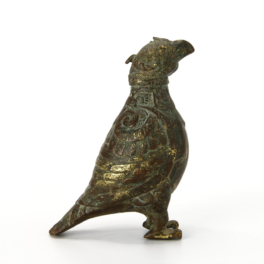 Chinese Gilt Bronze Bird (1 of 8)
