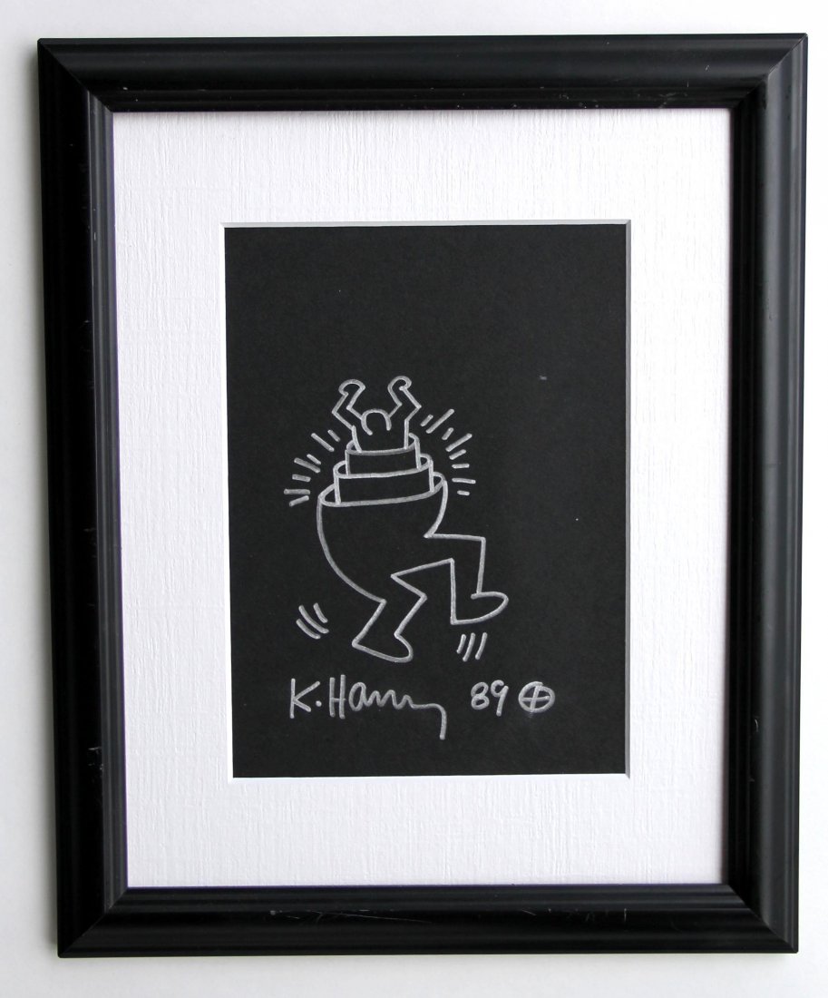 Keith Haring 1958-1990 / Drawing on paper (1 of 3)