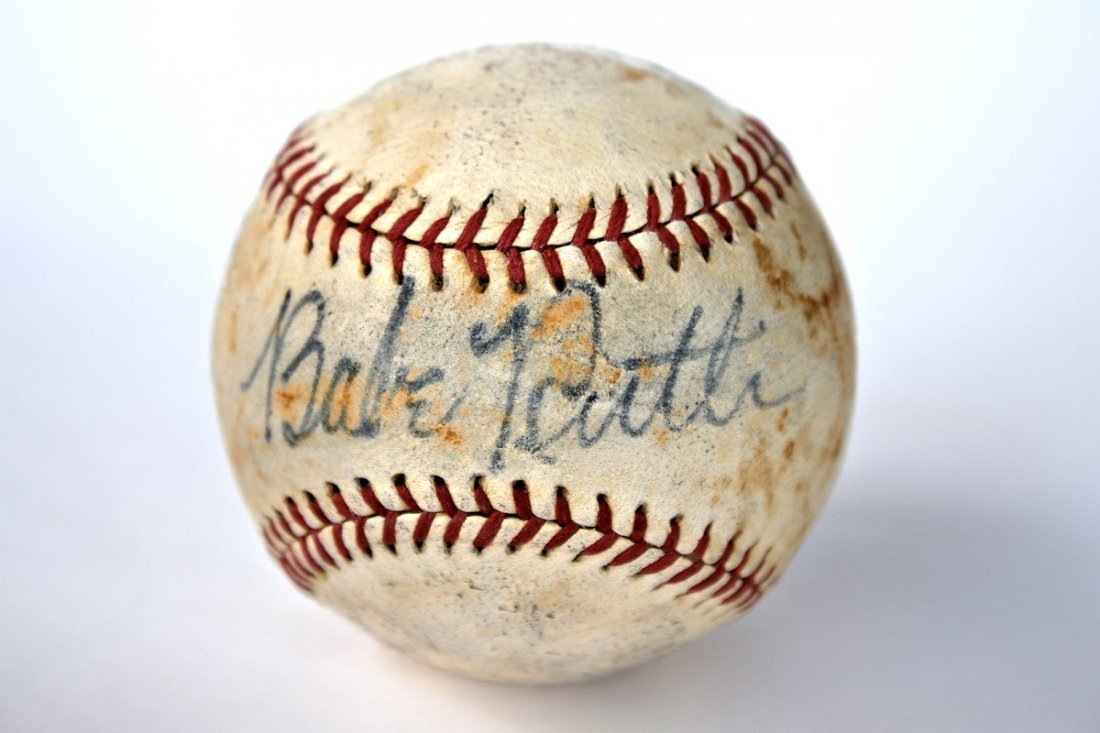 Babe Ruth (1895-1948) / 1930 Signed Reach Baseball (1 of 7)