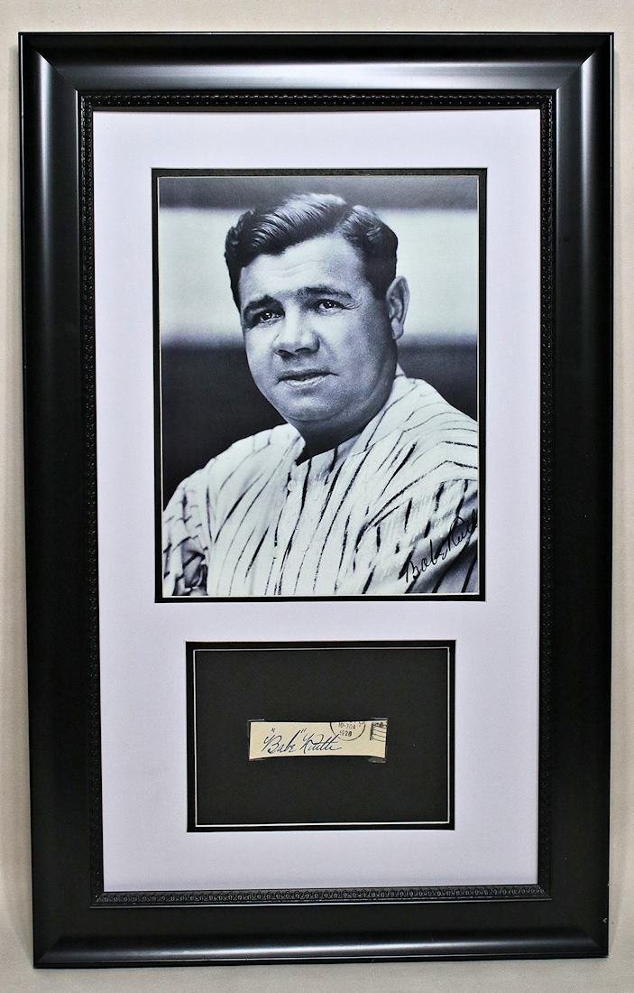 Original Babe Ruth 1895-1948/ Authograph Signature 1928 (1 of 5)