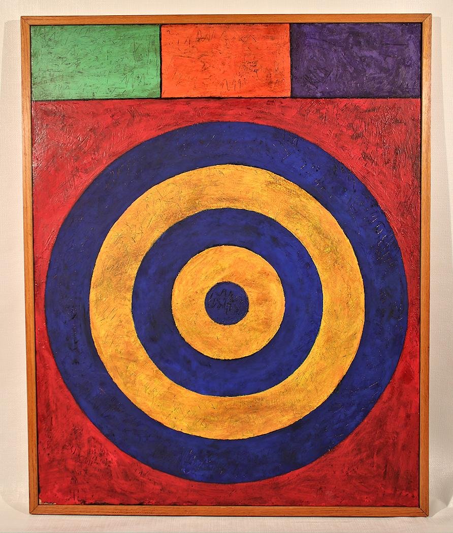 JASPER JOHNS / PAINTING ON CANVAS (1 of 12)