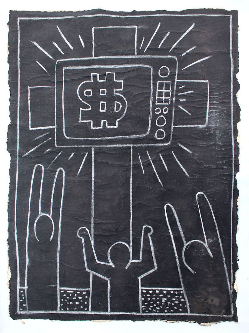 KEITH HARING / Subway drawing (1 of 9)