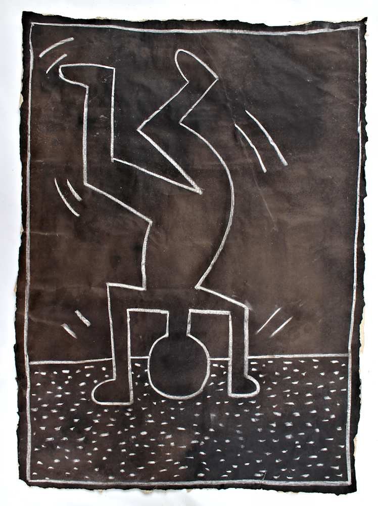 KEITH HARING (1958 -1990) / Subway drawing (1 of 5)