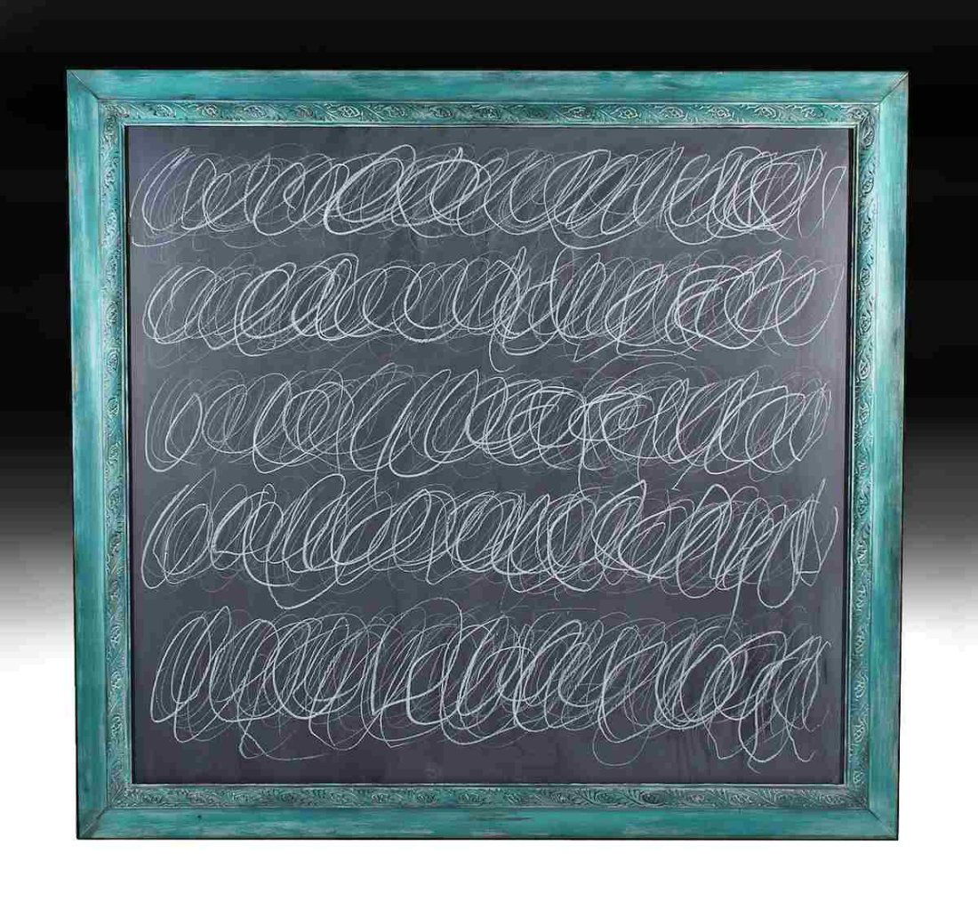 CY TWOMBLY (1928-2011) LARGE PAINTING / POLLOCK, KRASNER, ROTHKO (1 of 12)