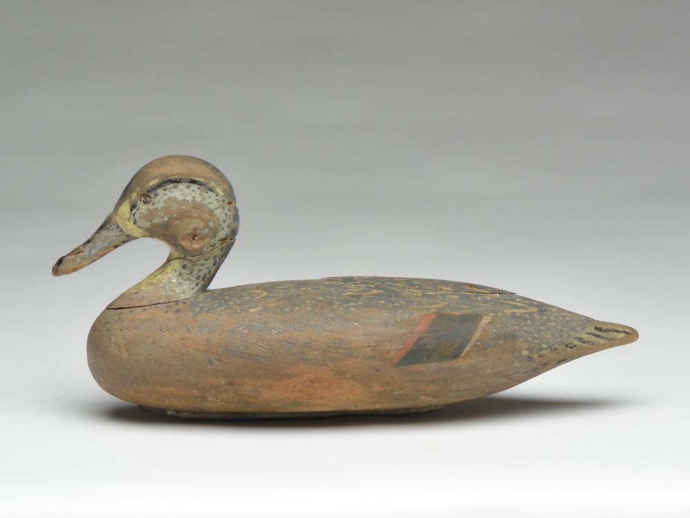 Rare pintail hen, Mark Whipple, Bourg, Louisiana.: Rare pintail hen, Mark Whipple, Bourg, Louisiana. 15" long. Notes: Decoy