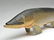 Outstanding full size carved in the round northern pike - 2