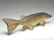 Outstanding full size carved in the round northern pike - 4
