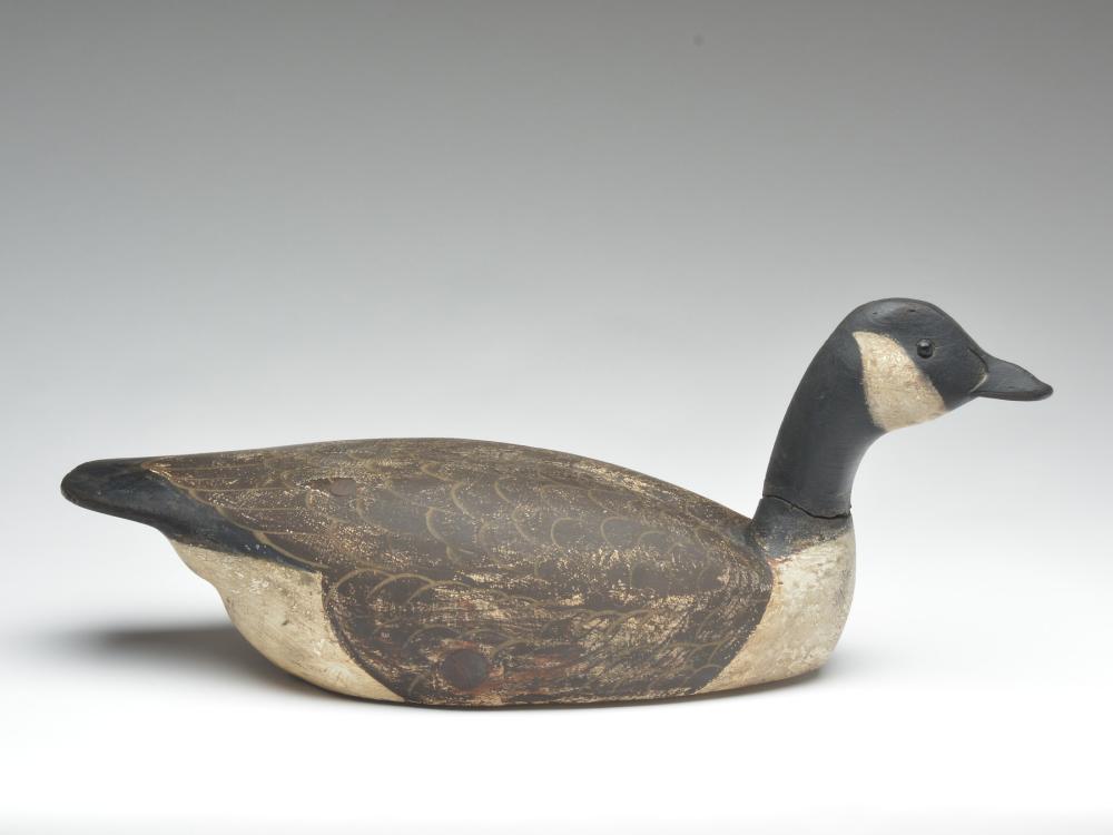 Swimming Canada goose from the Bishops Head Club, Ward: Swimming Canada goose from the Bishops Head Club, Ward Brothers, Crisfield, Maryland, circa 1930s Swimming Canada goose from the Bishops Head Club, Ward Brothers, Crisfield, Maryland, circa 1930s Sign