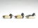 Three 1/4 size decoys, Tom Schroeder, Detroit, - 2