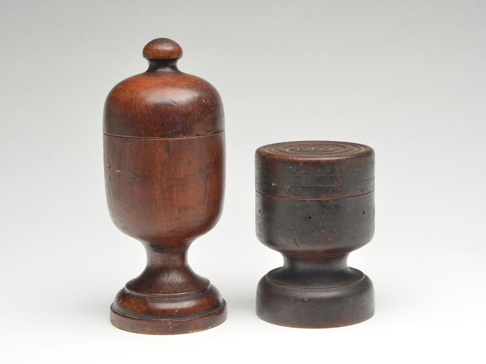 Two early pieces of treen. (1 of 2)
