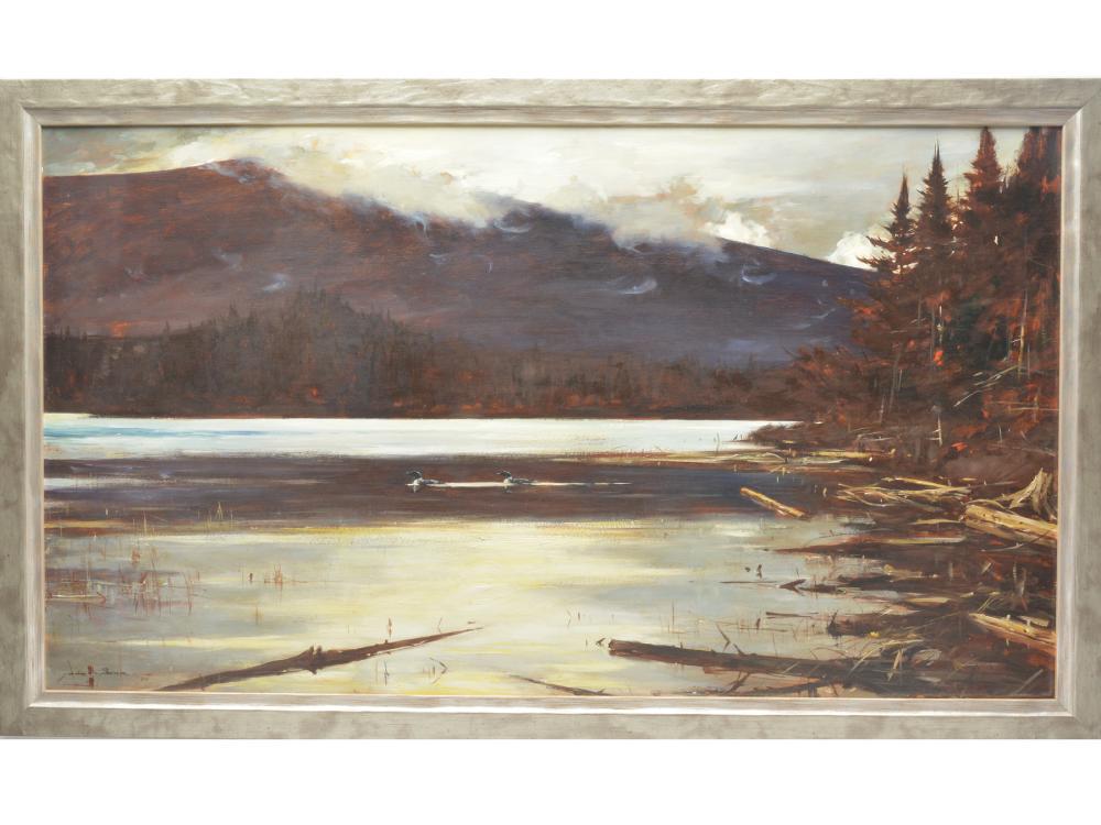 Oil on board, John Swan. (1 of 1)