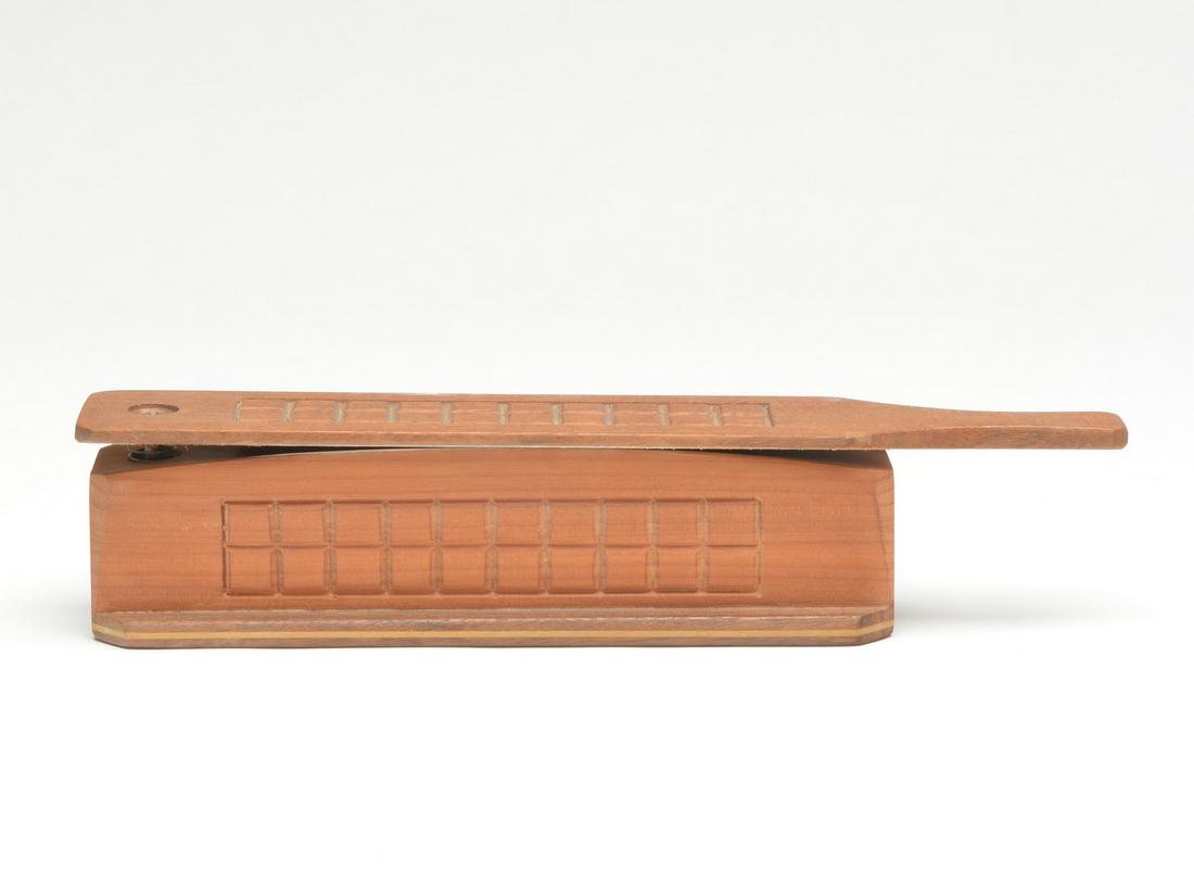 Box turkey call, Neil Cost, Greenwood, South Carolina. (1 of 2)