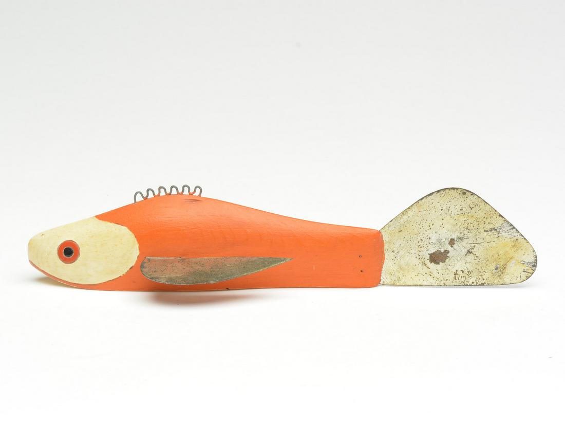 Large and desirable fish decoy, Leroy Howell. (1 of 3)