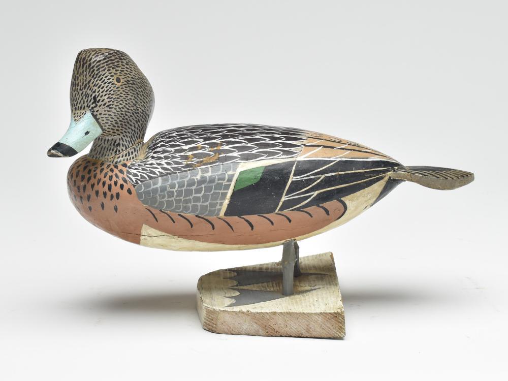 Standing full body decorative widgeon hen, Lloyd Tyler, (1 of 3)