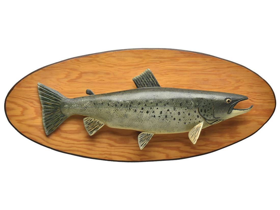 Lake trout, Lawrence Irvine, Winthrop, Maine. (1 of 3)