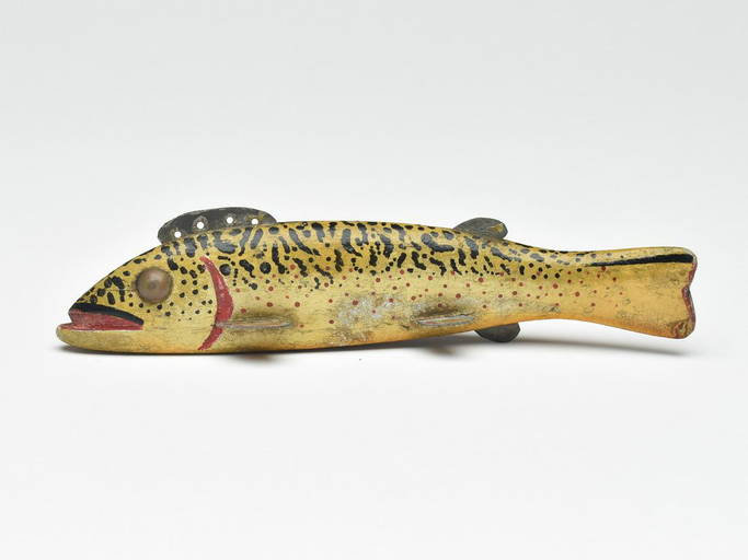 Fish Decoy, Oscar Peterson, Cadillac, Michigan, 1st Quarter 20th Century.