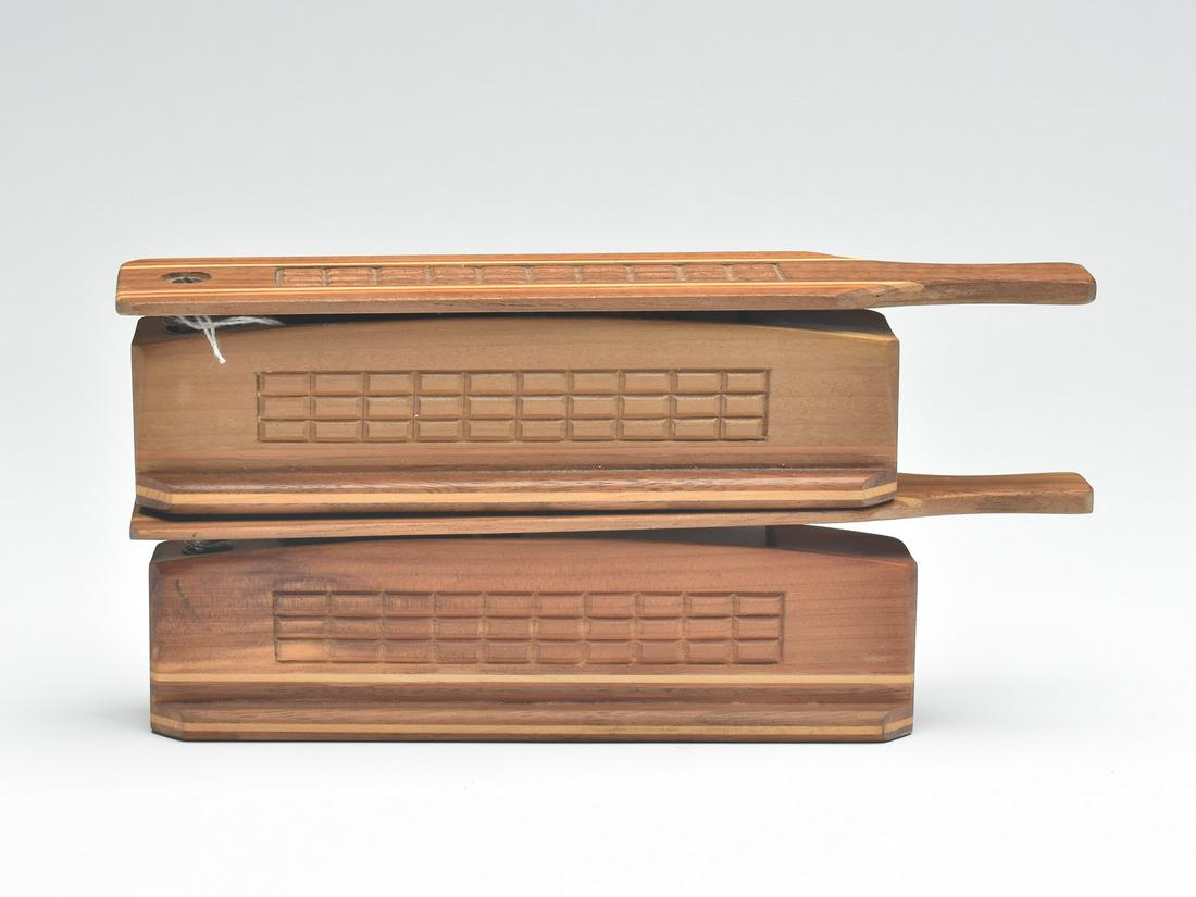 Two box turkey calls, Neil Cost, Greenville, South Carolina. (1 of 3)